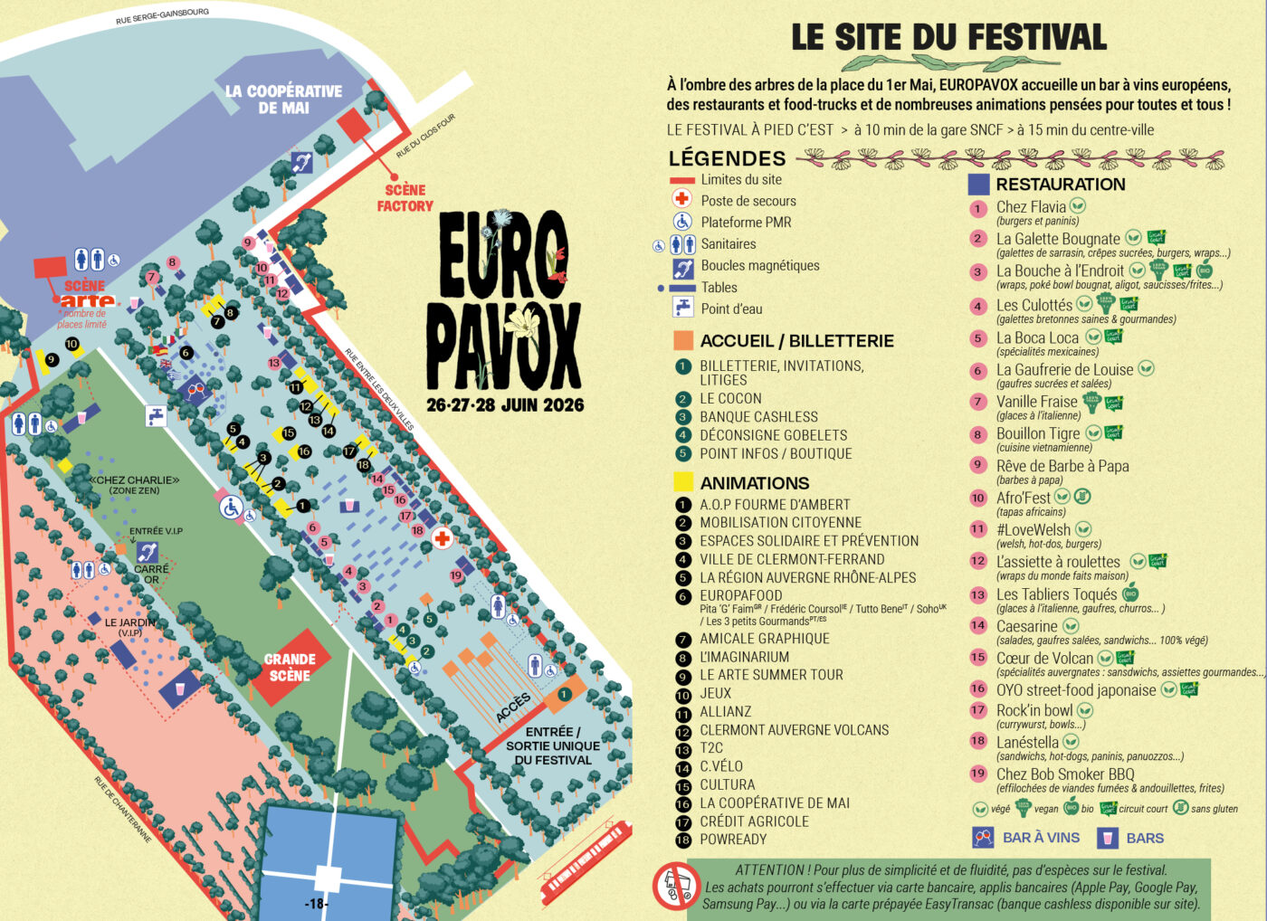 Le plan du festival est disponible !